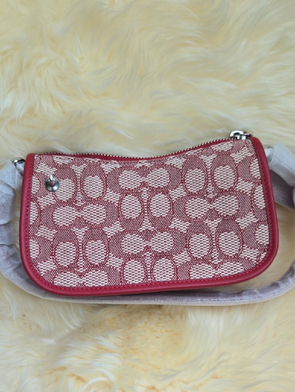 Coach Originals Signature Jacquard Swinger 20 Shoulder Bag - Picture 9 of 15